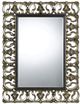 Cal® Lighting & Accessories Ormond Goldish Silver Beveled Mirror-0