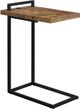Coaster® Maxwell Antique Nutmeg Accent Table with Black Metal Base-0