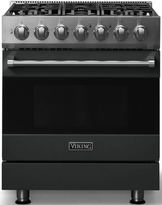 Viking® 3 Series 30" Antique Bronze Pro Style Dual Fuel Range-0