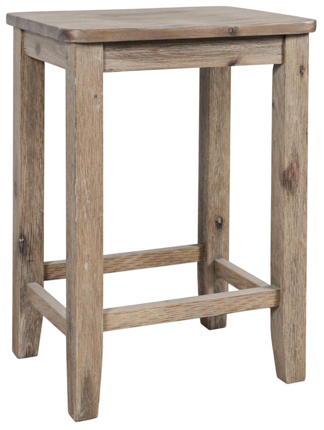 Jofran Inc. Eastern Tides Brushed Bisque Backless Counter Stool-0