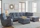 Signature Design by Ashley® Marleton Denim Oversized Accent Ottoman-4