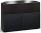 Salamander Designs® Chicago 329 CR Corner Cabinet-Textured Black Oak-0