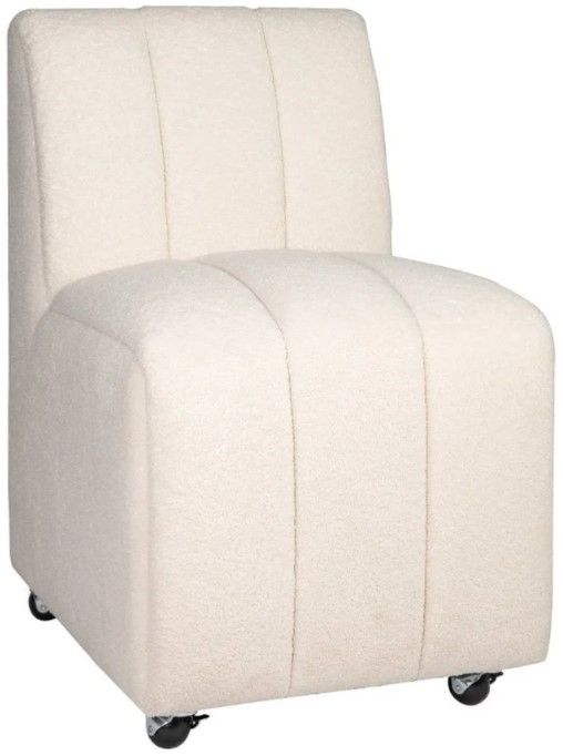 Jofran Inc. Urban Archive Tess Natural Castered Chair-0