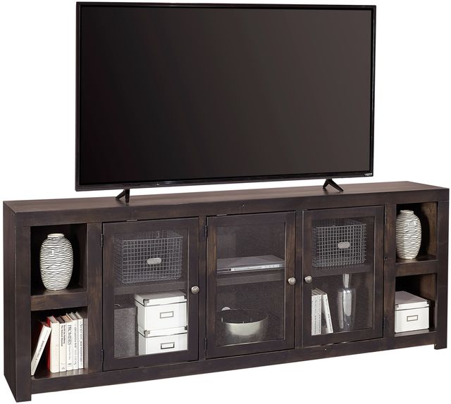 aspenhome® Avery Loft Ghost Black 84" Console with 3 Doors-1