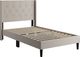 Weekender™ Drake Pearl Full Platform Bed-0