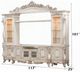 ACME Furniture Gorsedd Golden Ivory Entertainment Center-2