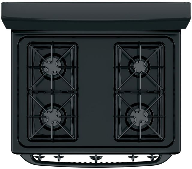 Hotpoint® 30" Black Freestanding Gas Range-3