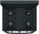 Hotpoint® 30" Black Freestanding Gas Range-3