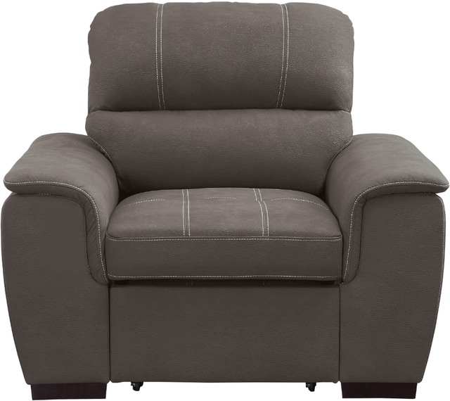 Homelegance Andes Chair With Pull Out Ottoman-0