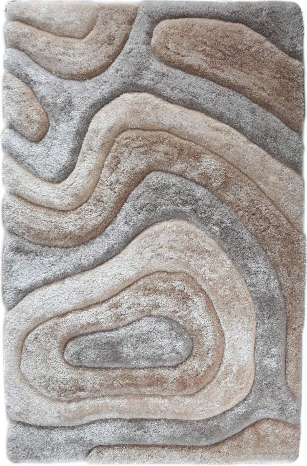 MDA Rugs Mateos Beige/Brown 5'x7' Area Rug-0
