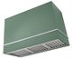 AGA Loge 36" Salcombe Blue Wall Mounted Range Hood with Brushed Nickel Trim-0