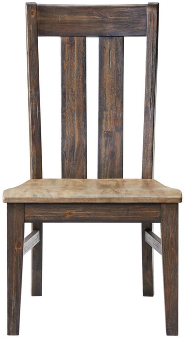 Intercon Transitions Driftwood/Sable Dining Side Chair-2