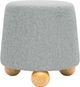 TOV Furniture Jaine Gray Faux Mohair Ottoman-0