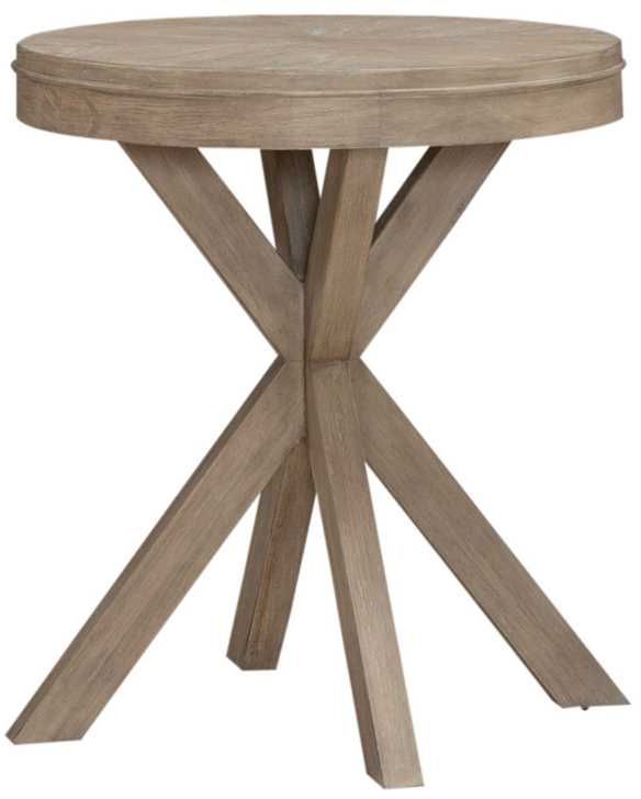 Liberty Furniture Brentwood Sandstone Round End Table-0