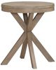 Liberty Furniture Brentwood Sandstone Round End Table-0