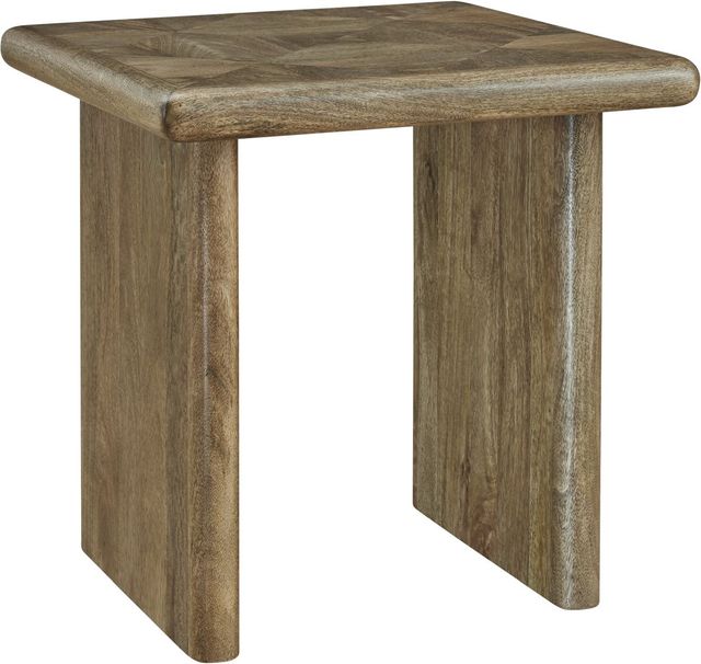 Signature Design by Ashley® Lawland Light Brown End Table-0