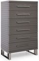 VIG Furniture Modrest Splendor Gray Slatted Chest-0