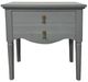 Million Dollar Rustic Gray Side Table-0