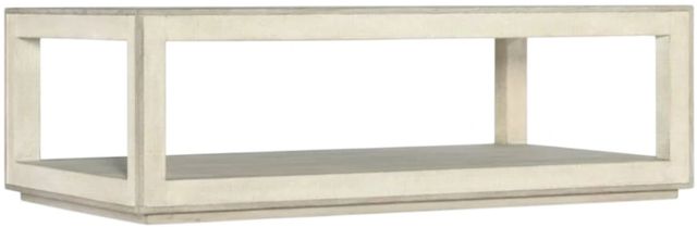 Hooker® Furniture Cascade Terrain Cocktail Table with Pebble Beach Base-0