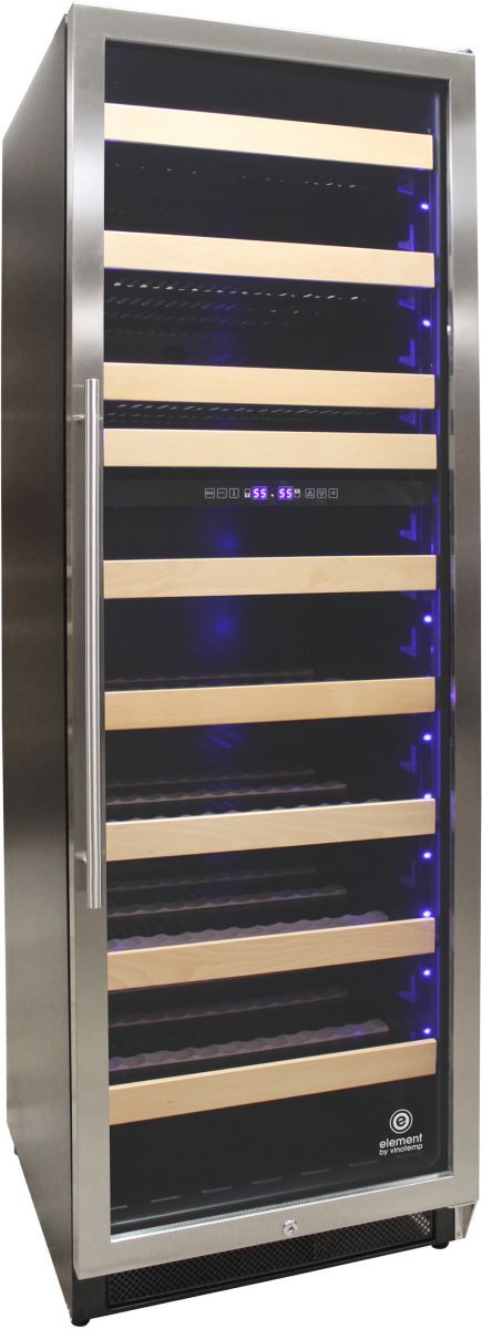 Vinotemp Connoisseur Series 24" Stainless Steel Wine Cooler-2