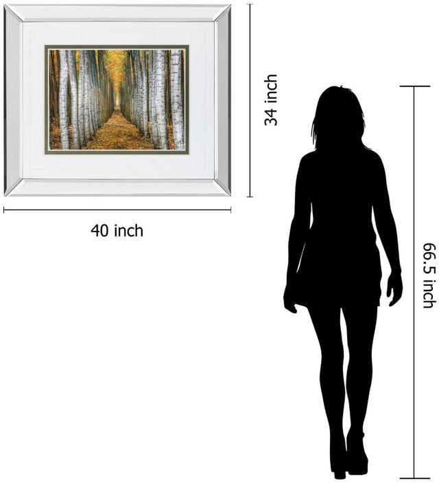 Classy Living Cahill Tree Farm 34"W Wal Art-2