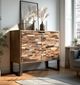 YHD Dumadi Medium Brown 2-Door Cabinet-1