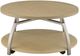 Coaster® Dacre Greige Coffee Table with Satin Nickel Base-3