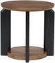 Signature Design by Ashley® Kraeburn Brown End Table with Black Base-2
