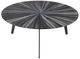 Armen Living Nina 2-Piece Gray Coffee Table Set-3
