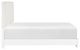 Homelegance® Linea Cream/Pearl White Queen Panel Bed-4