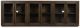 Classic Home Bradley Landmark Brown 6-Door Cabinet-2