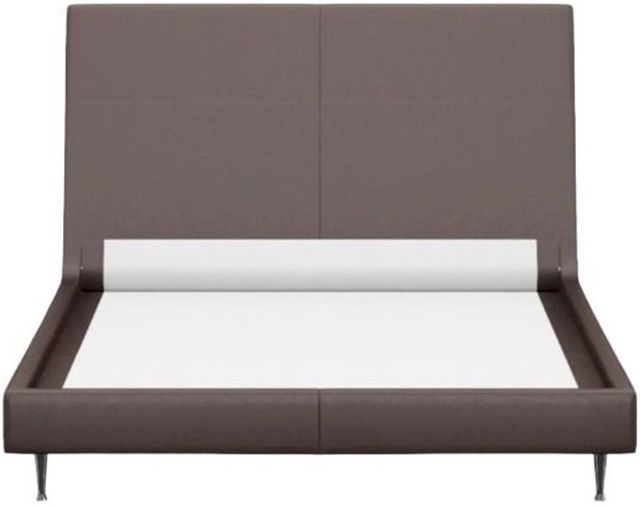 American Leather® Customizable Menlo Park Leather King Panel Bed-2