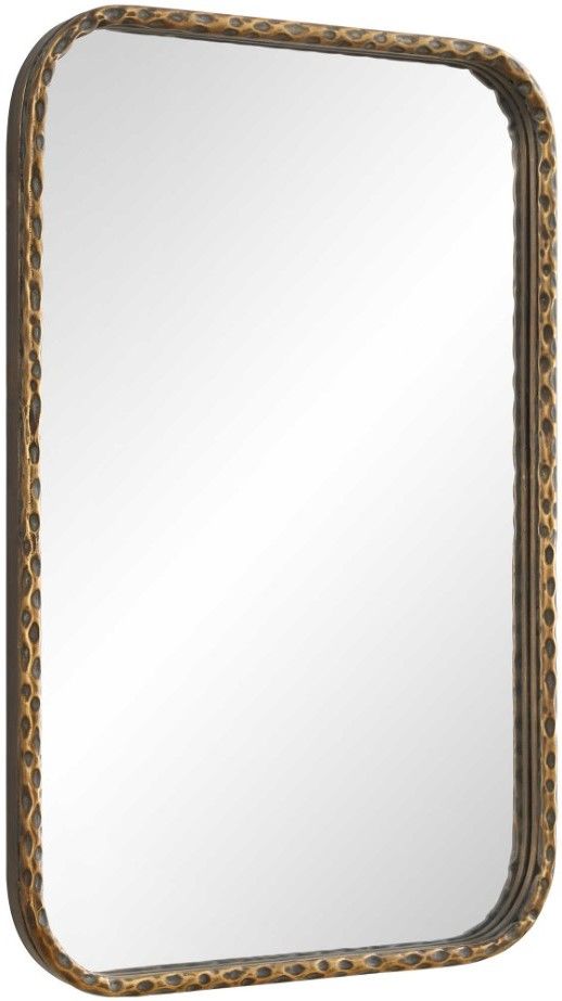 Uttermost® A Little Knotty Aged Bronze Vanity Mirror-3