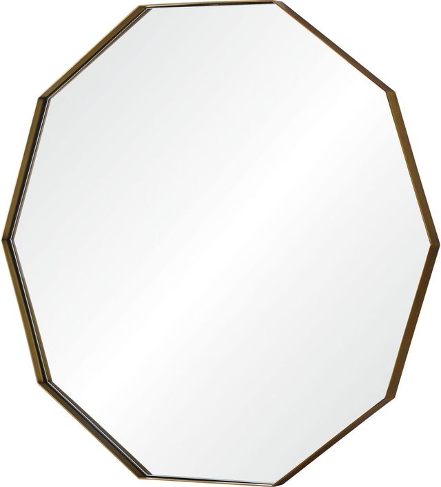 Renwil® Cruz Antique Brass Wall Mirror-1