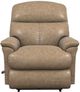 La-Z-Boy® Reed Beige Leather Manual Wall Recliner-1