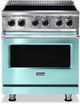Viking® 30" Bywater Blue Freestanding Induction Range-0
