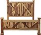 Porter International Designs Crossroads Natural King Panel Bed-1