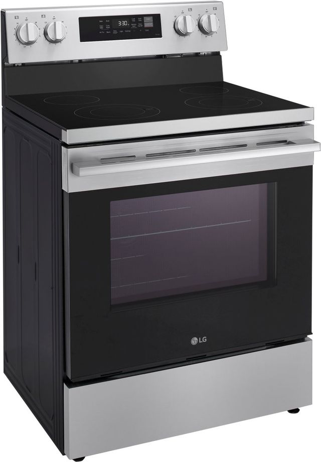 LG 30" Stainless Steel Freestanding Electric Range with Air Fry and ProBake Convection®-3