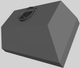 Vent-A-Hood® 36" Gunsmoke Wall Mounted Liner Insert-4