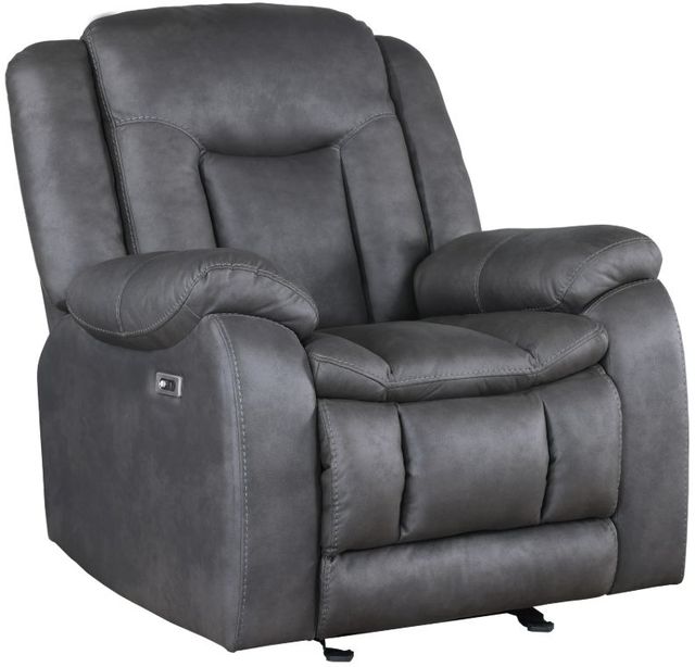 New Classic® Home Furnishings Morello 3-Piece Gray Power Reclining Seating Set-4