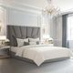 Michael Amini® Rose King Lift Up Storage Bed-1
