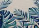 KAS Rugs Cove Blue/Ivory Tropics 5'x8' Area Rug-4