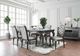 Furniture of America® Amina 2-Piece Black/Gray Dining Side Chair Set-1