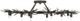 Currey & Company Rainforest Rustic Bronze Semi-Flush Lighting-3