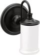 Moen® Belfield™ Matte Black One Globe Bath Light-0