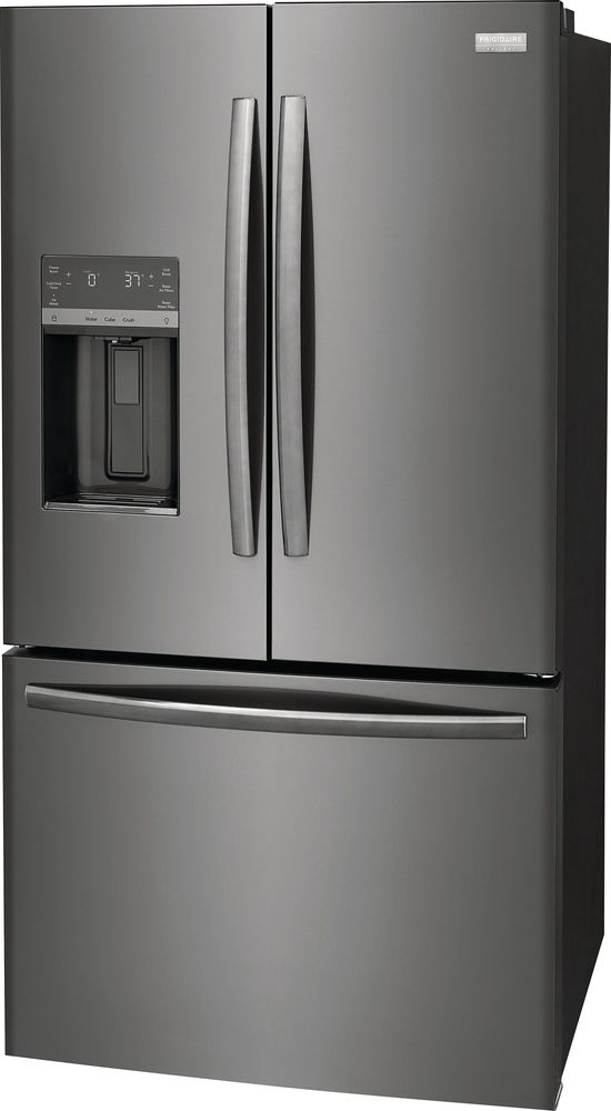 Frigidaire Gallery® 36" 27.8 Cu. Ft. Smudge-Proof® Black Stainless Steel French Door Refrigerator-3