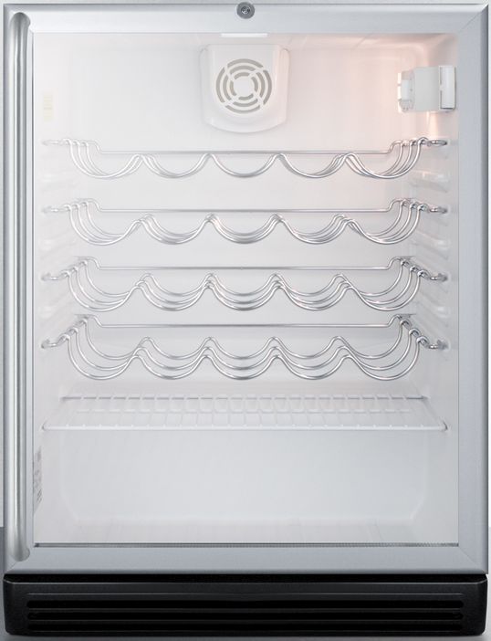 Summit® 24" Aluminum Wine Cooler-0