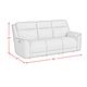 Elements International Mustang Anthrocite Power Reclining Sofa-3