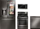 LG 4 Piece Black Stainless Steel Kitchen Package-0