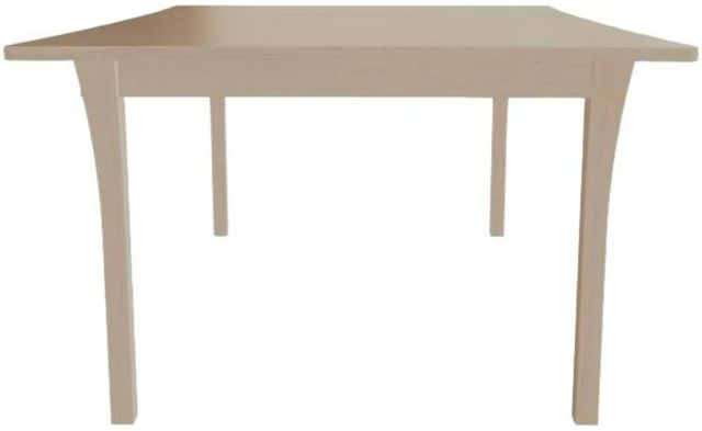 Mavin Customizable 48" x 48" Concave Extendable Dining Table with 18" Leaf-2